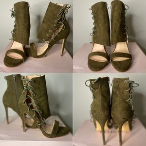 Olive Bootie